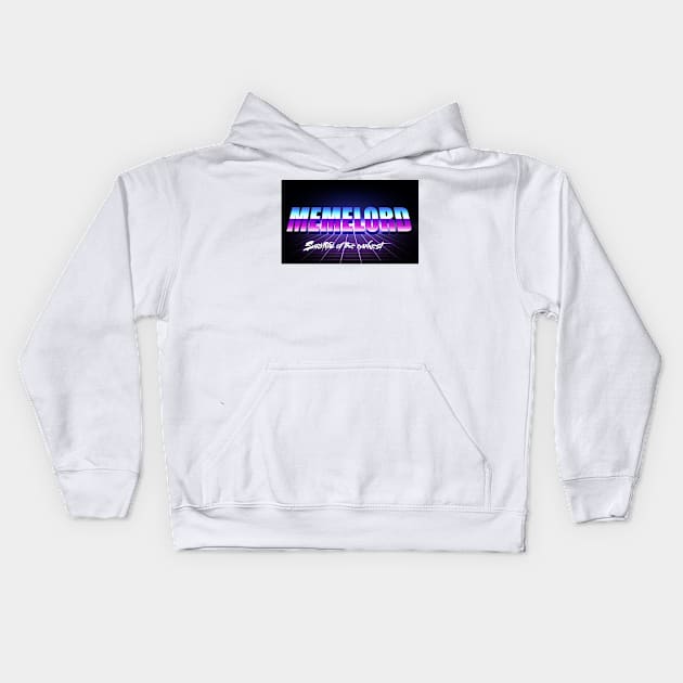 Memelord survival of the dankest Kids Hoodie by thehollowpoint